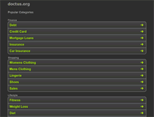 Tablet Screenshot of doctus.org